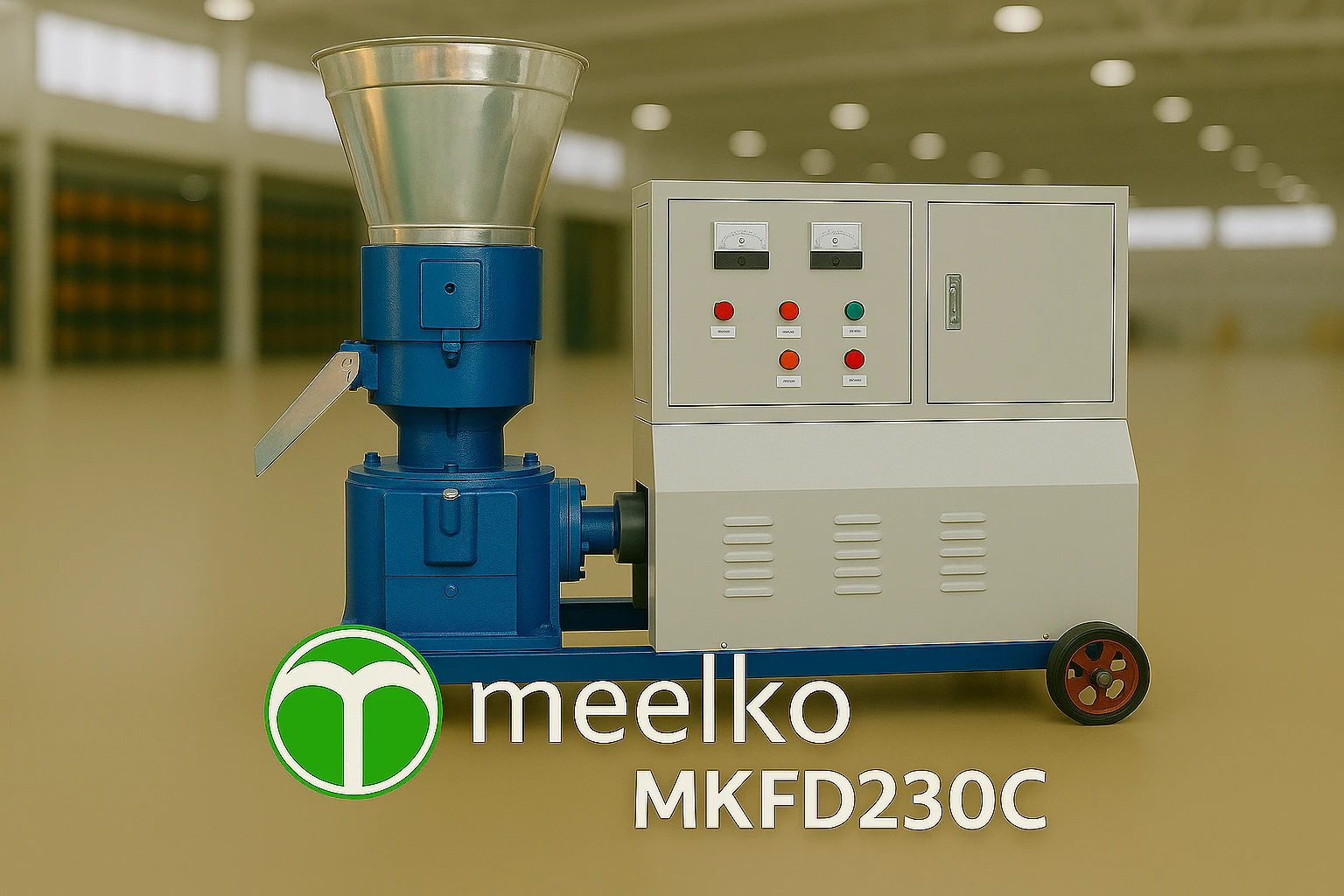 Image du produit associé Machine a granules electrique MKFD230C - PHA+TGEgPHN0cm9uZz5ncmFudWxhdHJpY2Ugw6lsZWN0cmlxdWUgTUtGRDIzMEM8L3N0cm9uZz4gZXN0IHVuIMOpcXVpcGVtZW50IHNww6ljaWFsZW1lbnQgY29uw6d1IHBvdXIgdHJhbnNmb3JtZXIgPHN0cm9uZz5sdXplcm5lLCBww6J0dXJhZ2VzIGV0IGZvdXJyYWdlczwvc3Ryb25nPiBlbiBncmFudWzDqXMgZGUgaGF1dGUgcXVhbGl0w6ksIG51dHJpdGlmcyBldCBmYWNpbGVzIMOgIHN0b2NrZXIuIEdyw6JjZSDDoCBzb24gPHN0cm9uZz5zeXN0w6htZSBkZSBtYXRyaWNlIHBsYXRlIHJlbmZvcmPDqWU8L3N0cm9uZz4sIGVsbGUgY29tcGFjdGUgbGEgZmlicmUgdsOpZ8OpdGFsZSBzYW5zIGFkZGl0aWZzIGV4dGVybmVzLCBvYnRlbmFudCB1biBhbGltZW50IGNvbXBvc8OpIHVuaWZvcm1lLCBkZW5zZSBldCDDoCBmb3J0ZSB2YWxldXIgYWpvdXTDqWUuPC9wPg==