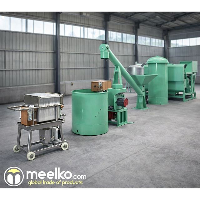 Image du produit associé Ligne d'extraction d'huile de palme 8 tonnes par jour - TGEgbGlnbmUgZCdleHRyYWN0aW9uIGQnaHVpbGUgZGUgcGFsbWUgZCd1bmUgY2FwYWNpdGUgZGUgaHVpdCB0b25uZXMgcGFyIGpvdXIgaW50ZWdyZSB0b3VzIGxlcyBwcm9jZXNzdXMgZGVwdWlzIGxhIHN0ZXJpbGlzYXRpb24gZHUgZnJ1aXQganVzcXUnYSBsYSBwcm9kdWN0aW9uIGQnaHVpbGUgYnJ1dGUuIFNhIGNvbmNlcHRpb24gbW9kdWxhaXJlIHBlcm1ldCB1biBmb25jdGlvbm5lbWVudCBjb250aW51IGF2ZWMgdW5lIGVmZmljYWNpdGUgbWF4aW1hbGUu